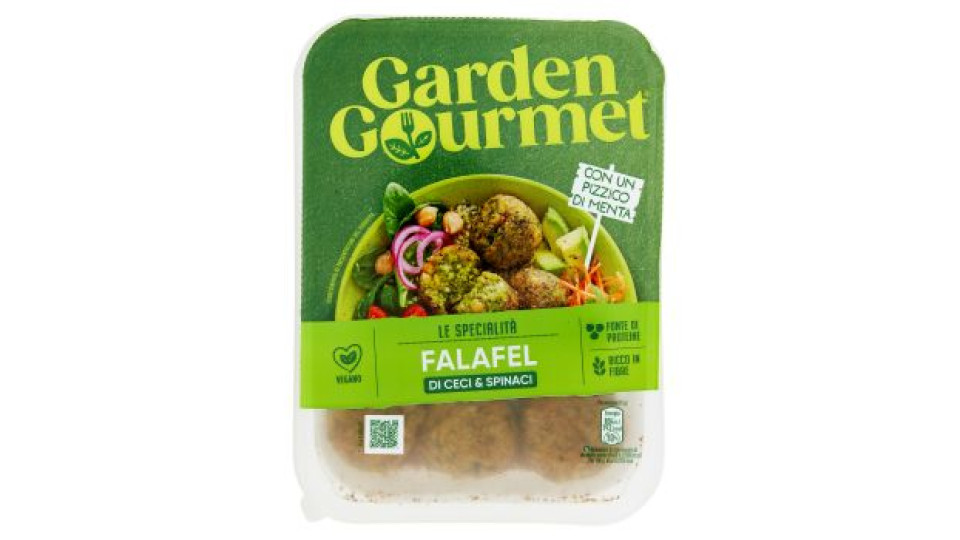 GARDEN GOURMET Falafel con ceci e spinaci vegetariani