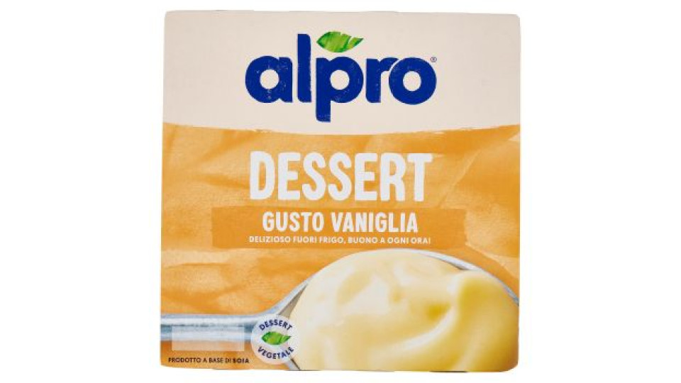 alpro Dessert 100% Vegetale al gusto Vaniglia 4x125 g