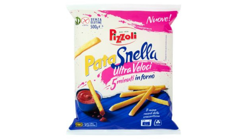 Pizzoli PataSnella Ultra Veloci 5 minuti in forno 500 g