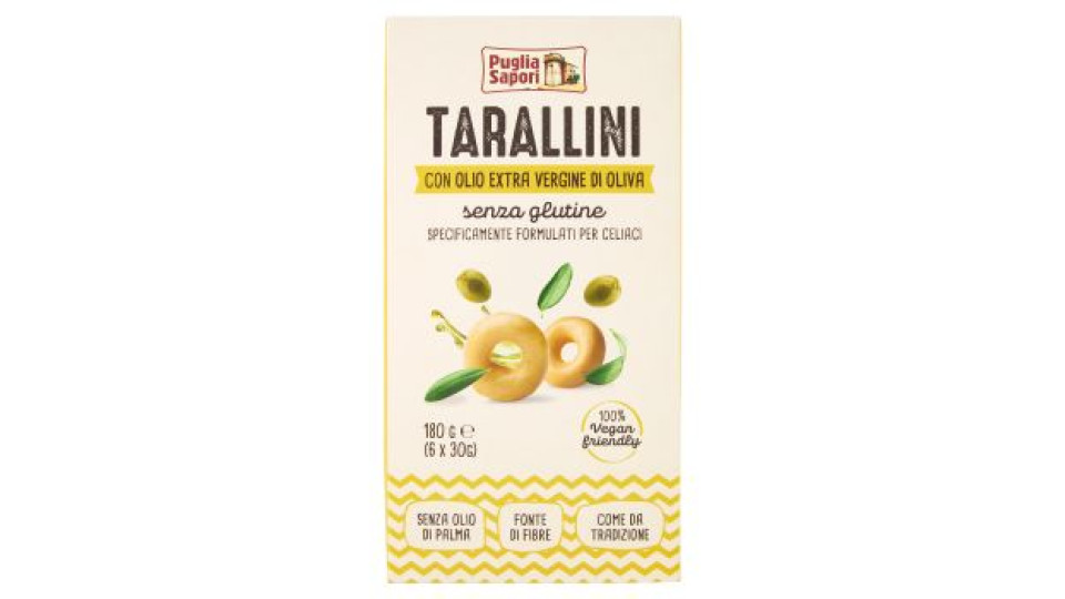 Puglia Sapori, tarallini senza glutine