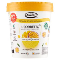 tonitto il Sorbetto mango&passion con Mango Alphonso