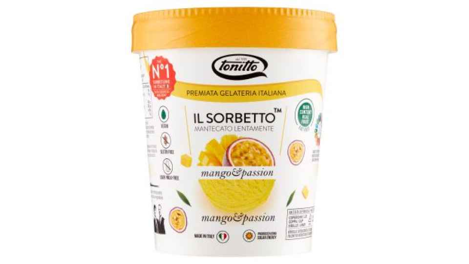 Tonitto, Il Sorbetto mango & passion