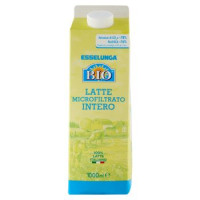 Esselunga Bio, latte UHT intero 100% italiano biologico