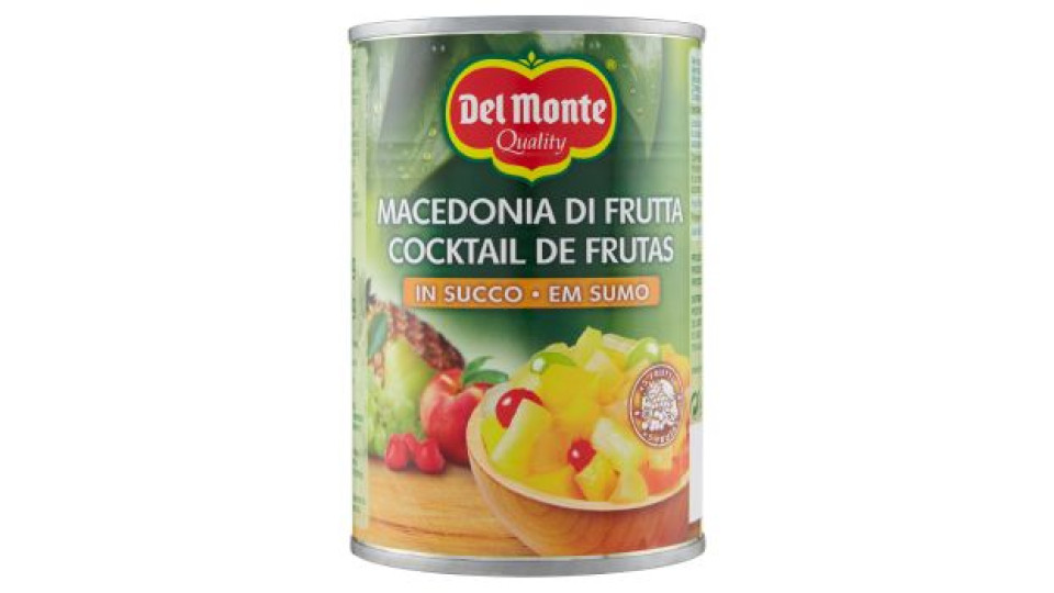 Del Monte Macedonia di Frutta Allo Sciroppo