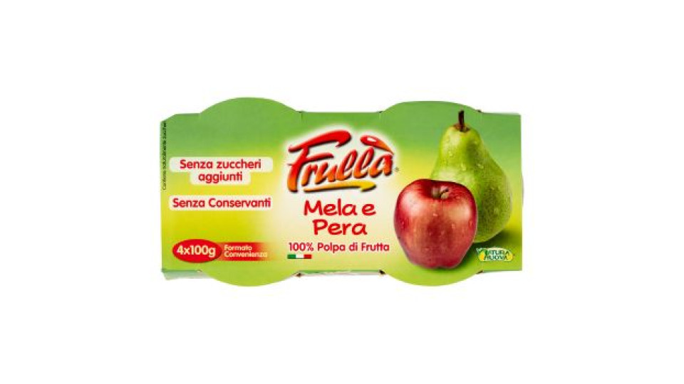 Mela e Banana 4 x 100 g