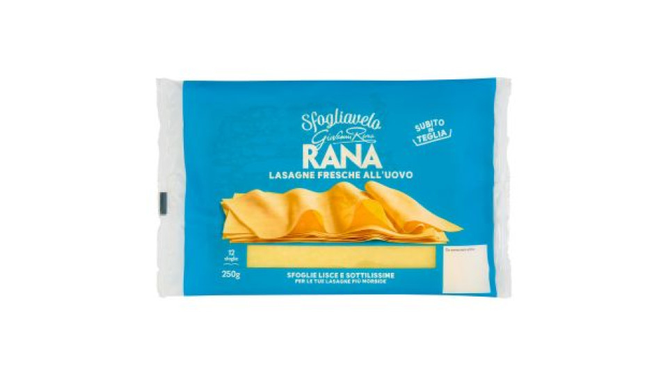 Rana lasagne sfogliavelo