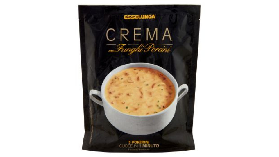 Esselunga, crema con funghi porcini