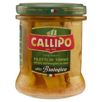 Callipo Filetti di Tonno all'olio extravergine di oliva Biologico