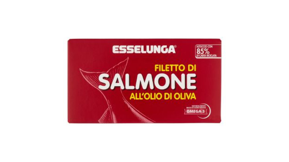 Esselunga, filetto di salmone all'olio di oliva