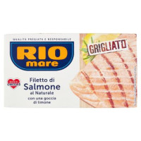 Rio mare FIletto di Salmone al Naturale consolo unagoccia di limone Grigliato