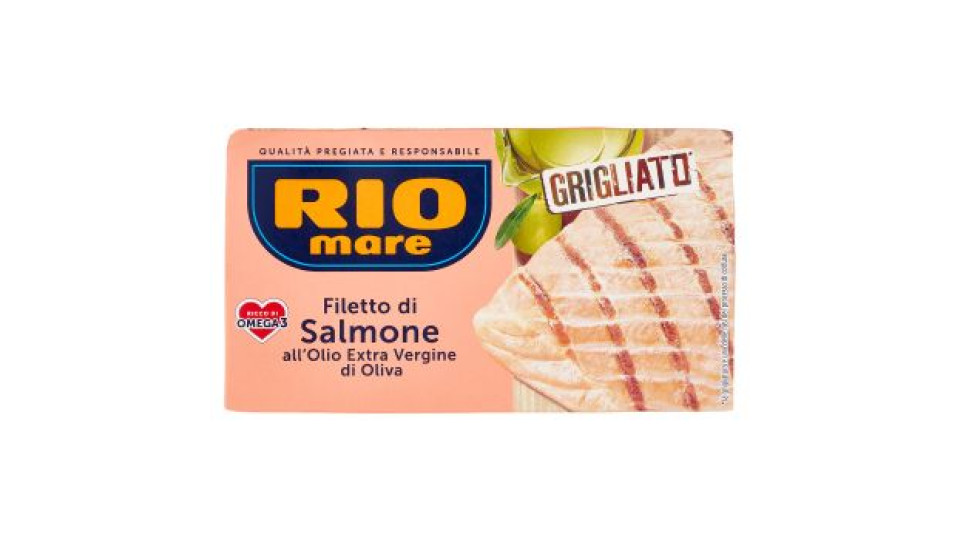 Rio mare Filetto di Salmone all'olio di oliva (19%)
