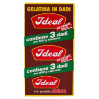 Ideal, gelatina in dadi