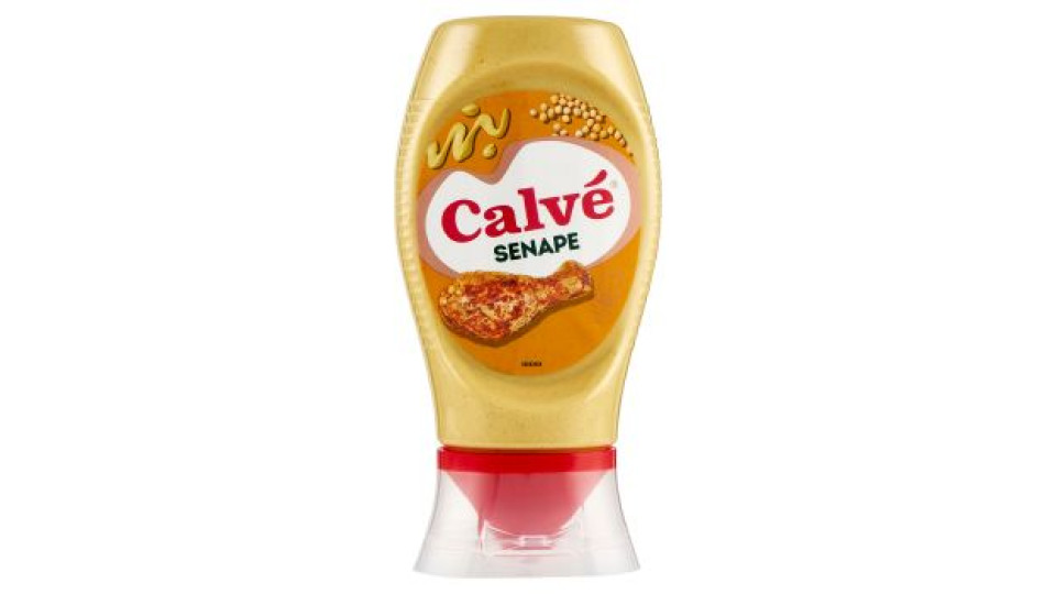 Calvé - Senape, Nuova bottiglia Calvé - 259 g