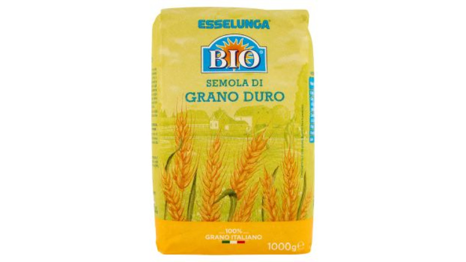 Esselunga Bio, semola di grano duro