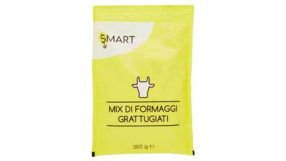 Smart, mix di formaggi grattugiati