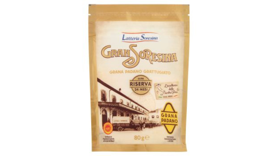 Gran Soresina Grana Padano DOP Riserva grattugiato fresco