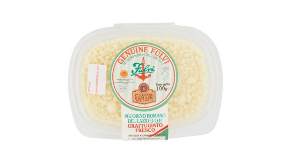 Genuine Fulvi Pecorino Romano del Lazio D.O.P. Grattugiato Fresco