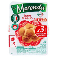 Citterio - Merenda Salame di Milano x 3 - 90 g
