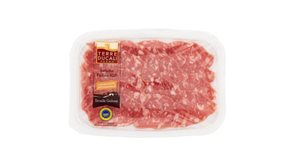 Terre Ducali, salame felino IGP a fette