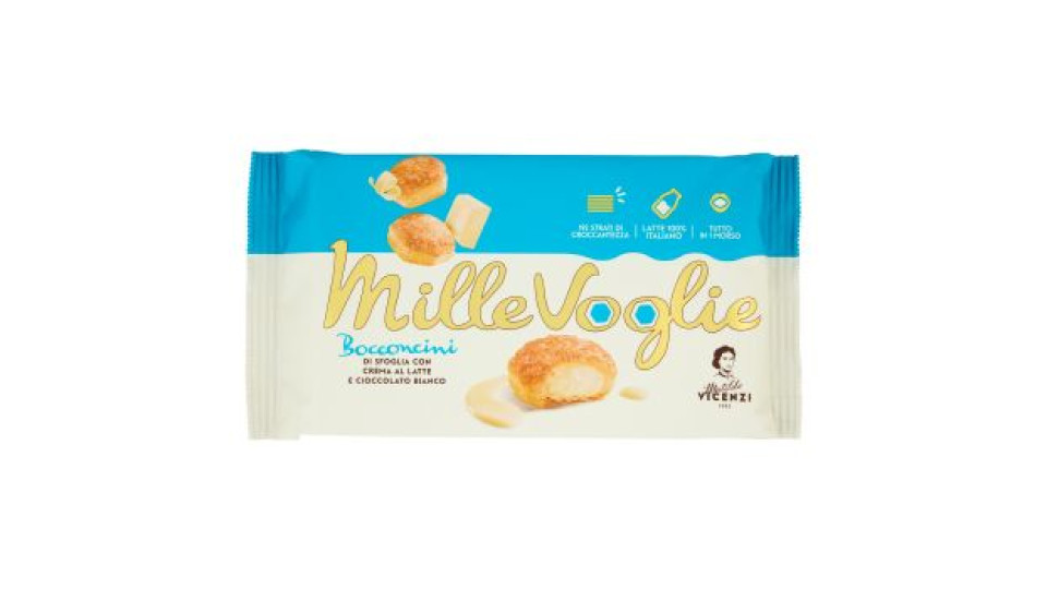Pasticceria Matilde Vicenzi, Millefoglie d'Italia Bocconcini crema al latte