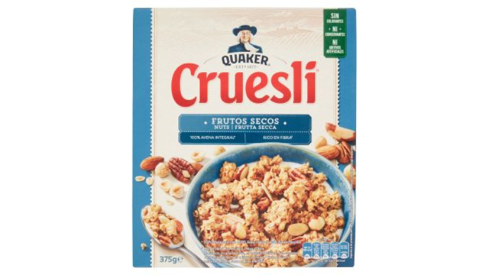 Quaker, Cruesli frutta secca