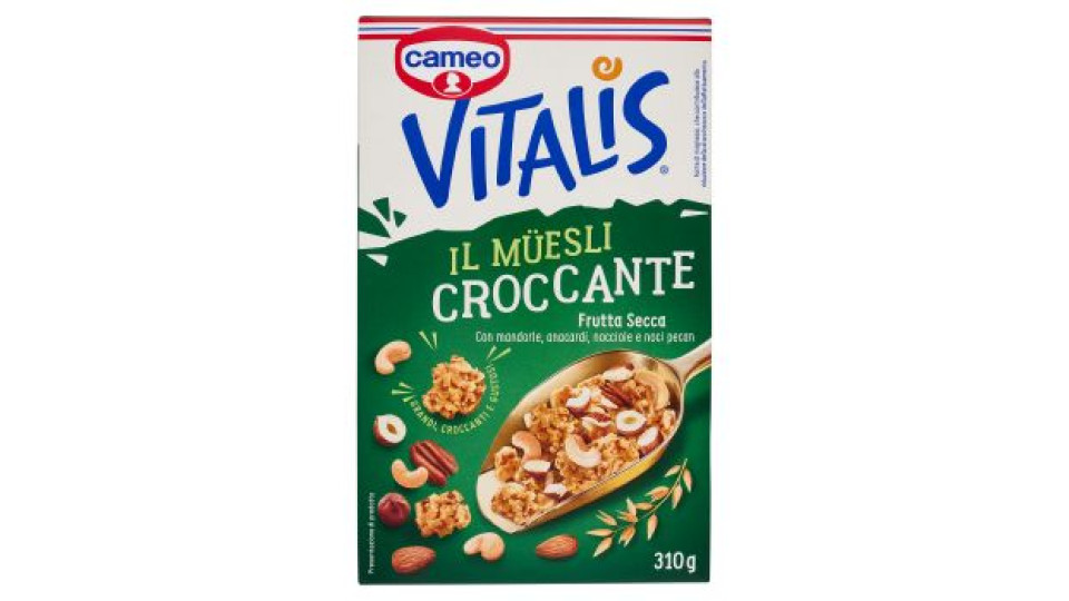cameo Vitalis il Müesli Croccante Frutta Secca 310 g