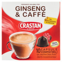 Preparato Solubile per Ginseng&caffè Capsule Compatibili con Macchine Dolce Gusto* 10 x 9 g
