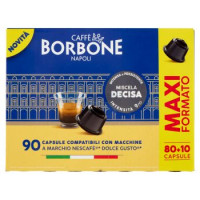 Caffè Borbone Miscela Blu - 90 capsule (6 confezioni da 15 capsule) - Compatibili Nescafè Dolce Gusto