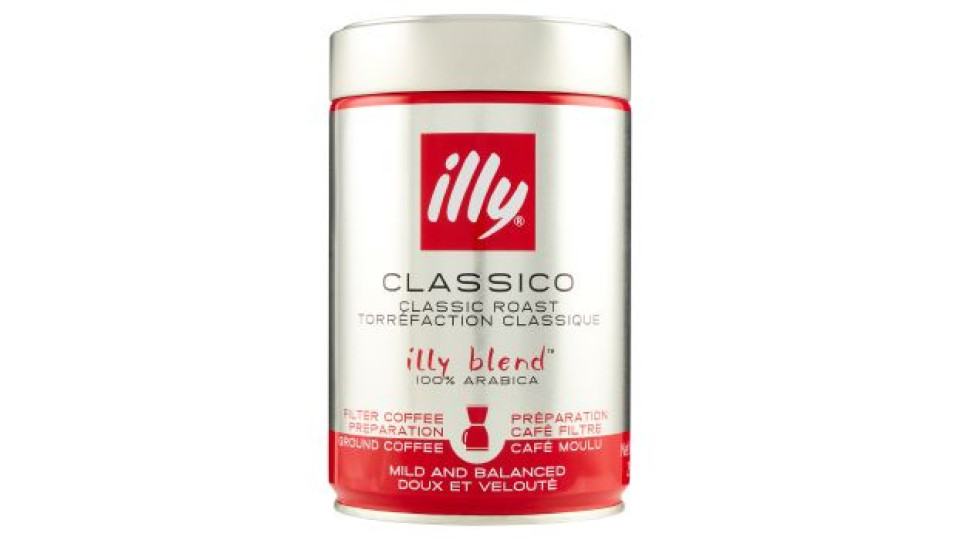 Illy caffe rosso tostato macinato
