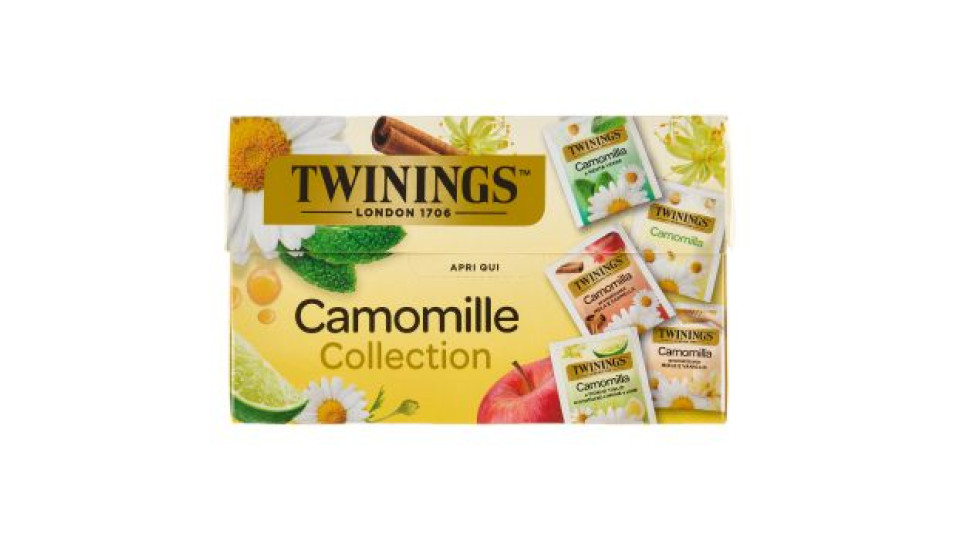 Twinings, Camomille Collection camomilla aromatizzata 20 filtri