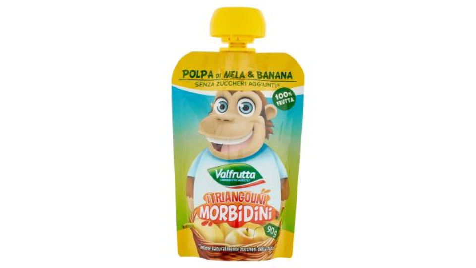 Bio Polpa di 100% Mela Banana