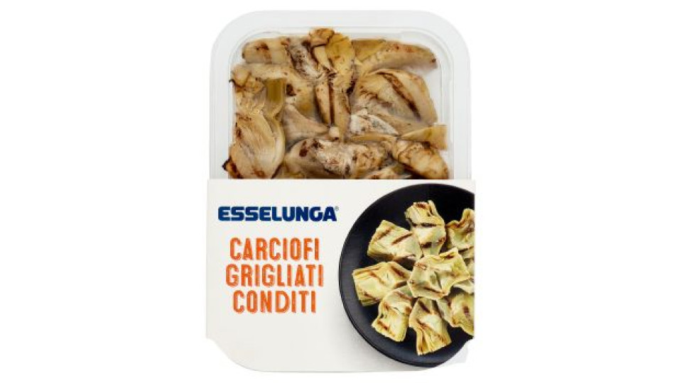 Carciofi grigliati conditi Biorganica Nuova
