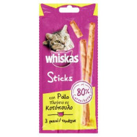 Whiskas Sticks con pollo 3 pezzi