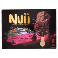 Nuii, cioccolato fondente e mirtilli dei Paesi Nordici