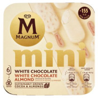 Magnum mini White Chocolate White Chocolate Almond 6 gelati 267 g