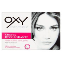 Oxy esthétique Crema Decolorante 8 kit monouso in bustine pre-dosate