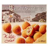 White Lab, olive all'ascolana impanate e surgelate