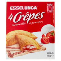 Esselunga, 4 crêpes mozzarella e pomodoro surgelate