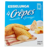 Esselunga, 4 crêpes mozzarella e formaggio surgelate