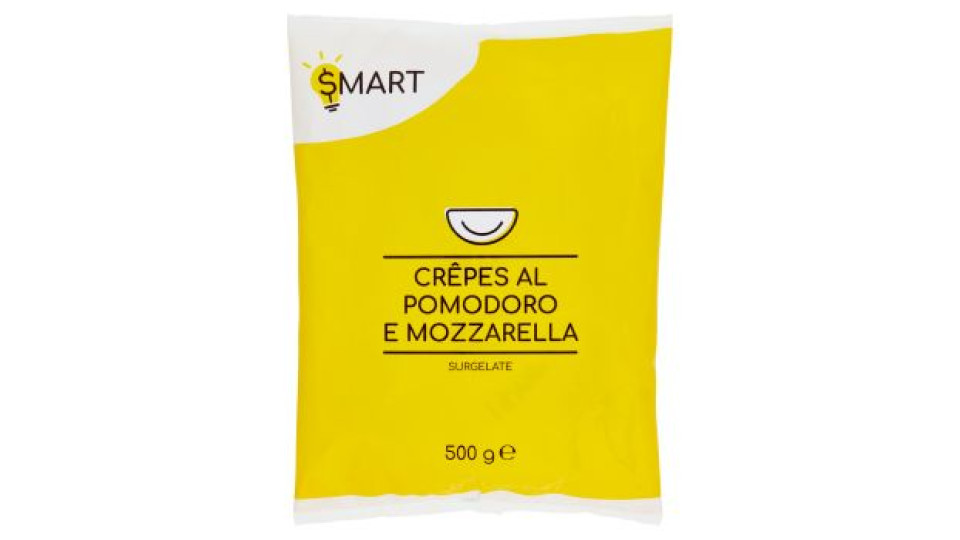 Smart, Crêpes al pomodoro e mozzarella surgelate