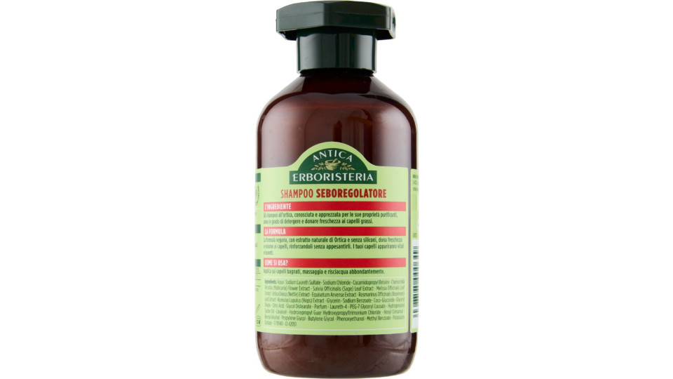 Antica Erboristeria Shampoo seboregolatore ortica capelli grassi