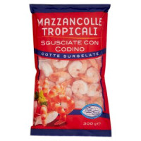 Oggi Pesce, mazzancolle tropicali cotte surgelate