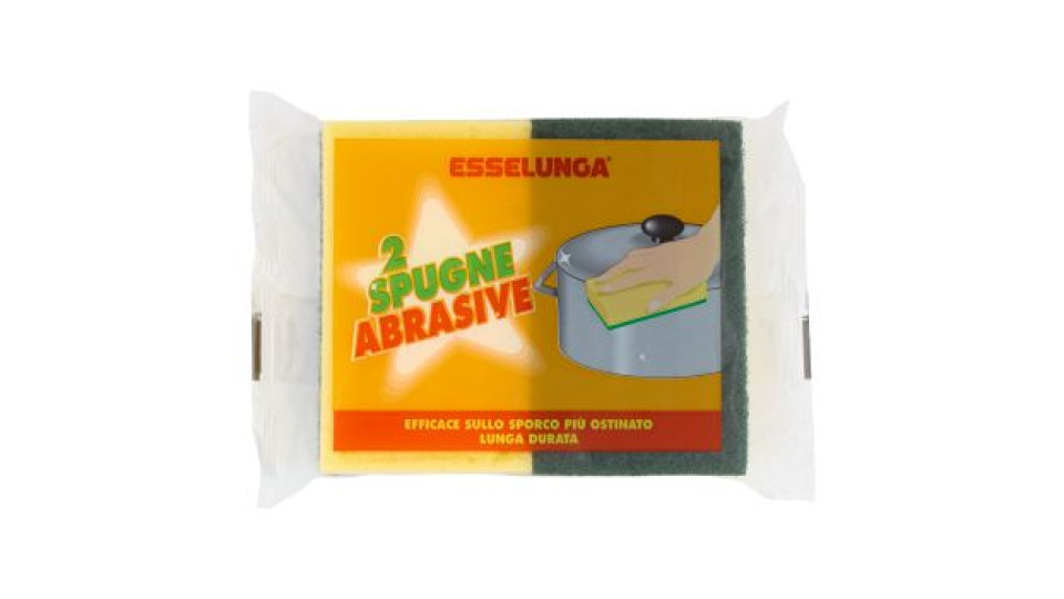 Esselunga, spugne abrasive