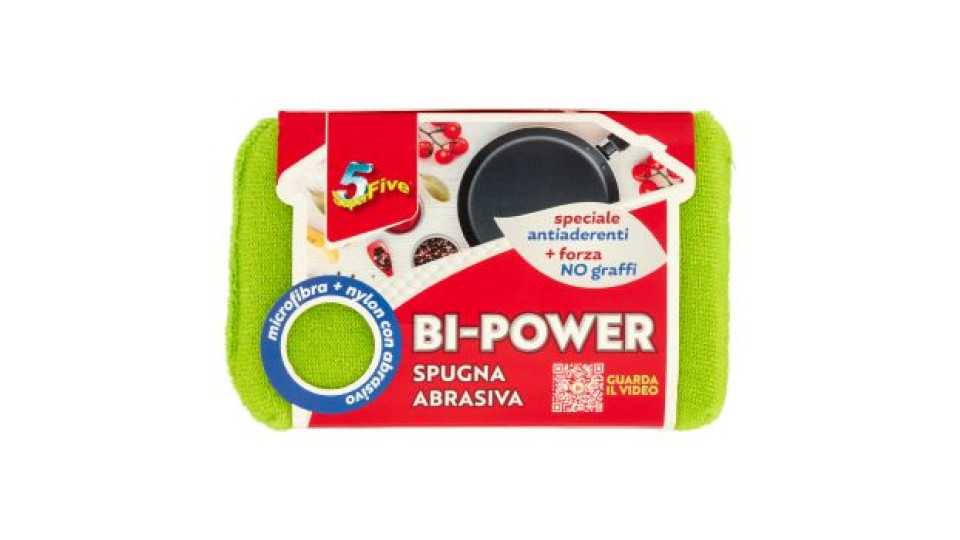 Super5 Bi-power panno spugna abrasiva