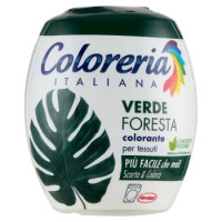 Coloreria Italiana VERDE FORESTA COLORANTE PER TESSUTI