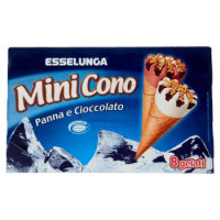 Esselunga, mini cono panna e cioccolato