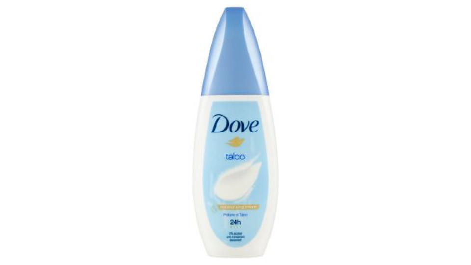 Dove talco Deodorante Vapo No Gas Profumo di Talco