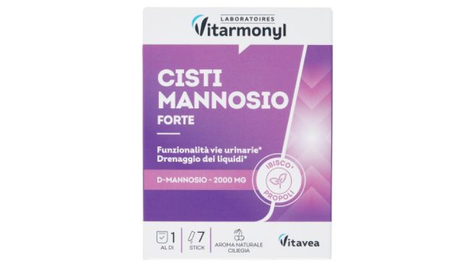 Laboratoires Vitarmonyl Cisti Mannosio Forte 7 Stick 21 g