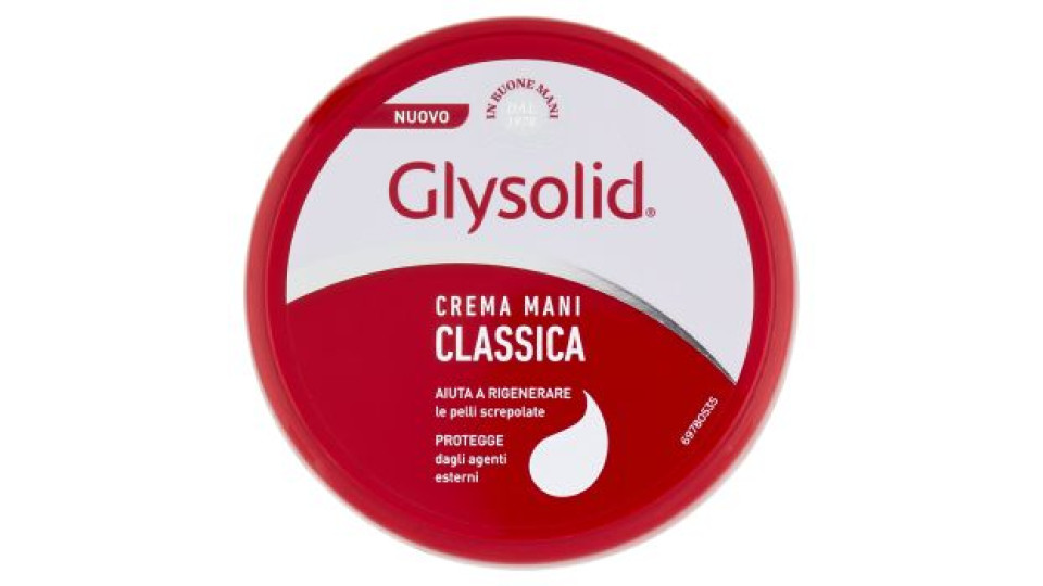 Glysolid, Classica crema mani