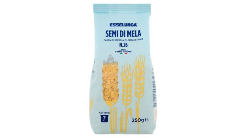 Esselunga, Semi di Mela n. 26 pasta di semola di grano duro